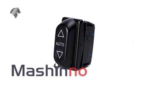 کلید شیشه بالابر چپ AUTO سمند